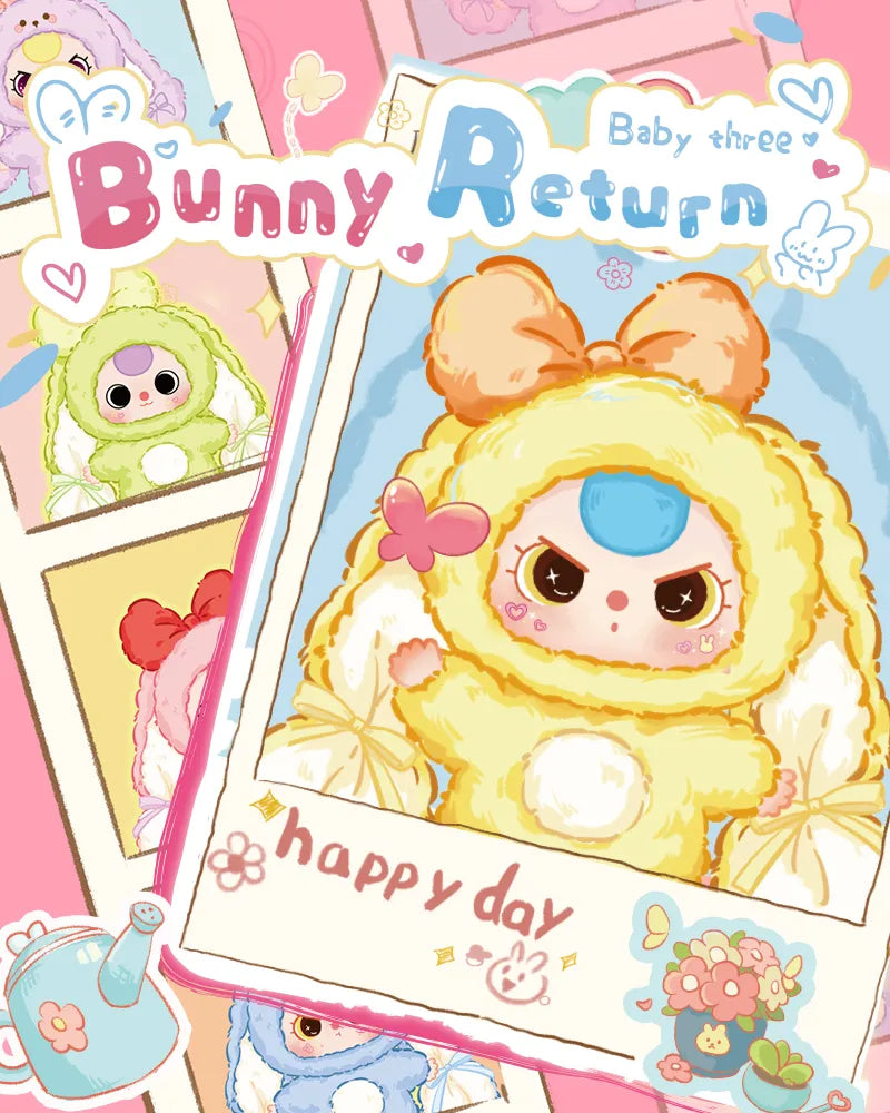 Baby Three Bunny Return Plush Blind Box
