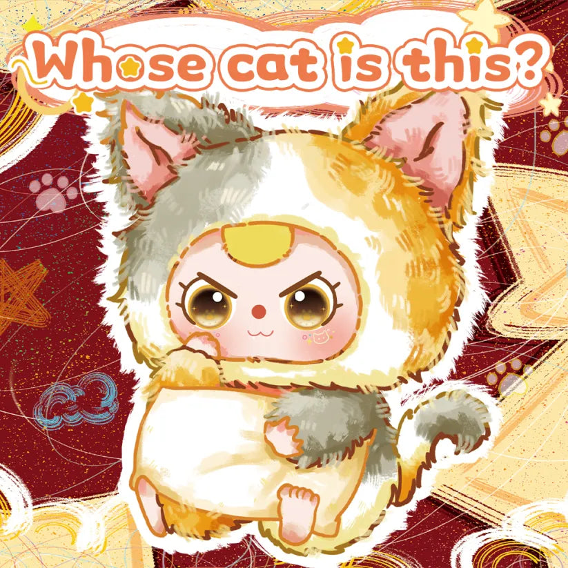 Baby Three - Whose Cat Am I? Plush Blind Box