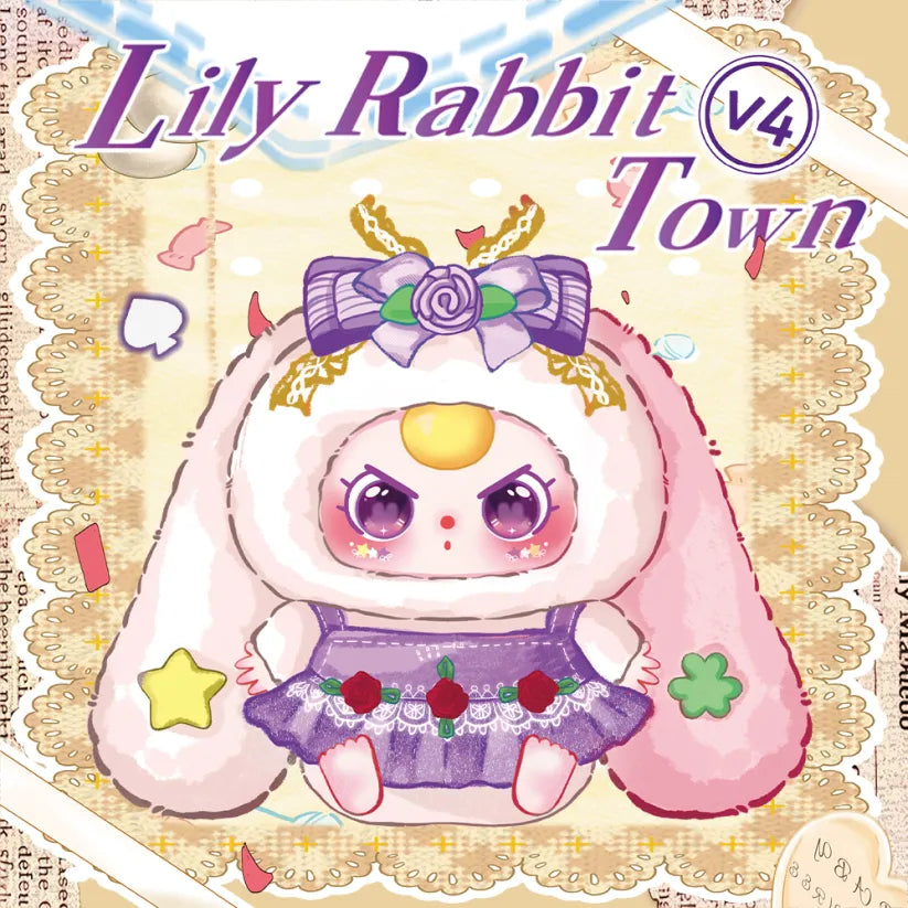 Baby Three-Lily Rabbit Town V4 Plush Blind Box