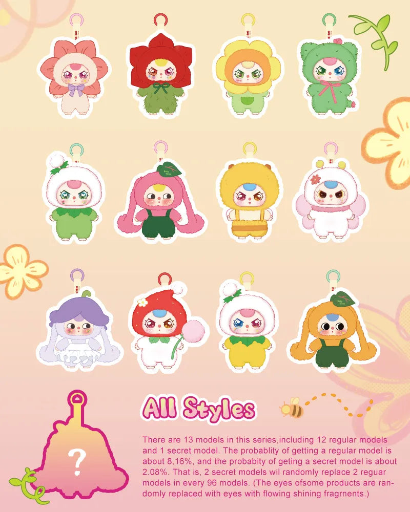 Baby Three Where's Spring? Plush Blind Box