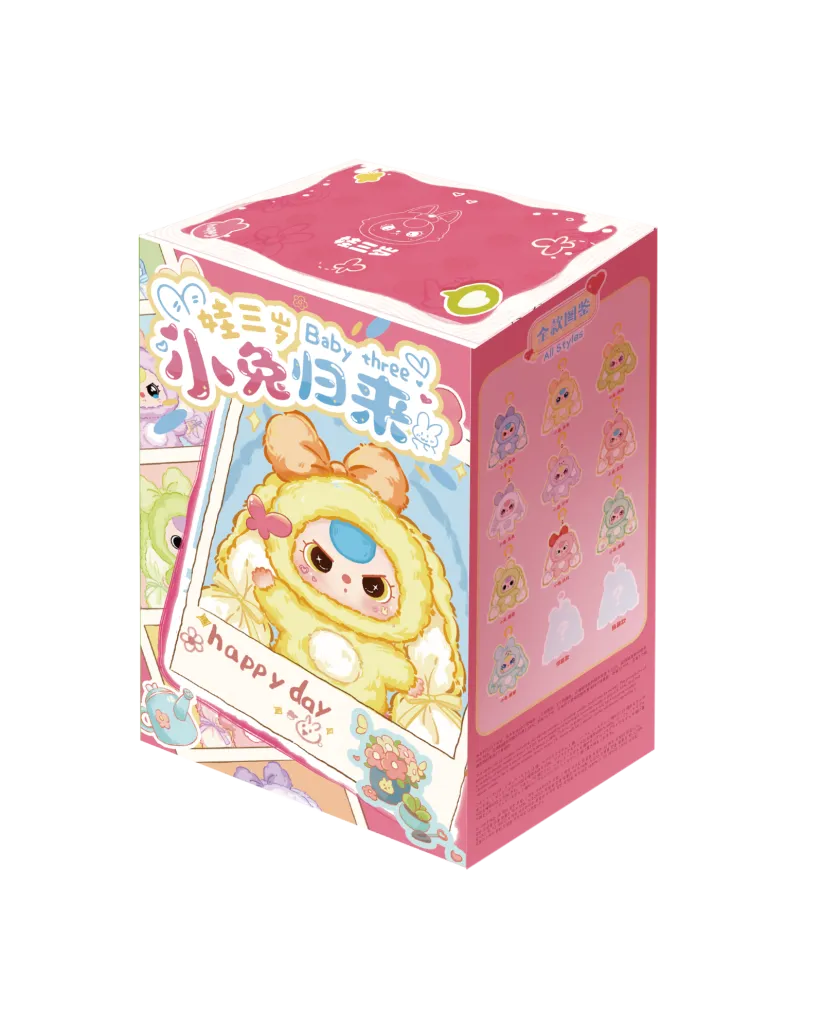 Baby Three Bunny Return Plush Blind Box