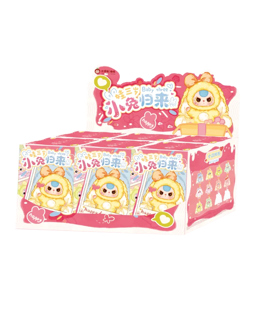 Baby Three Bunny Return Plush Blind Box