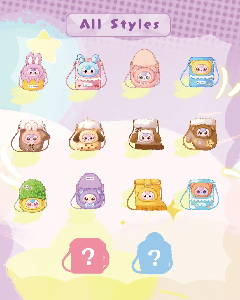 Baby Three - Phone Bag Plush Blind Box