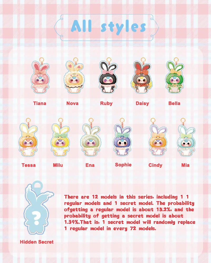 Baby Three Lily Rabbit Town V2 Plush Blind Box