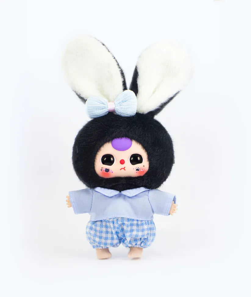 Baby Three Rabbit Macaron Cute Bunny Plush Blind Box